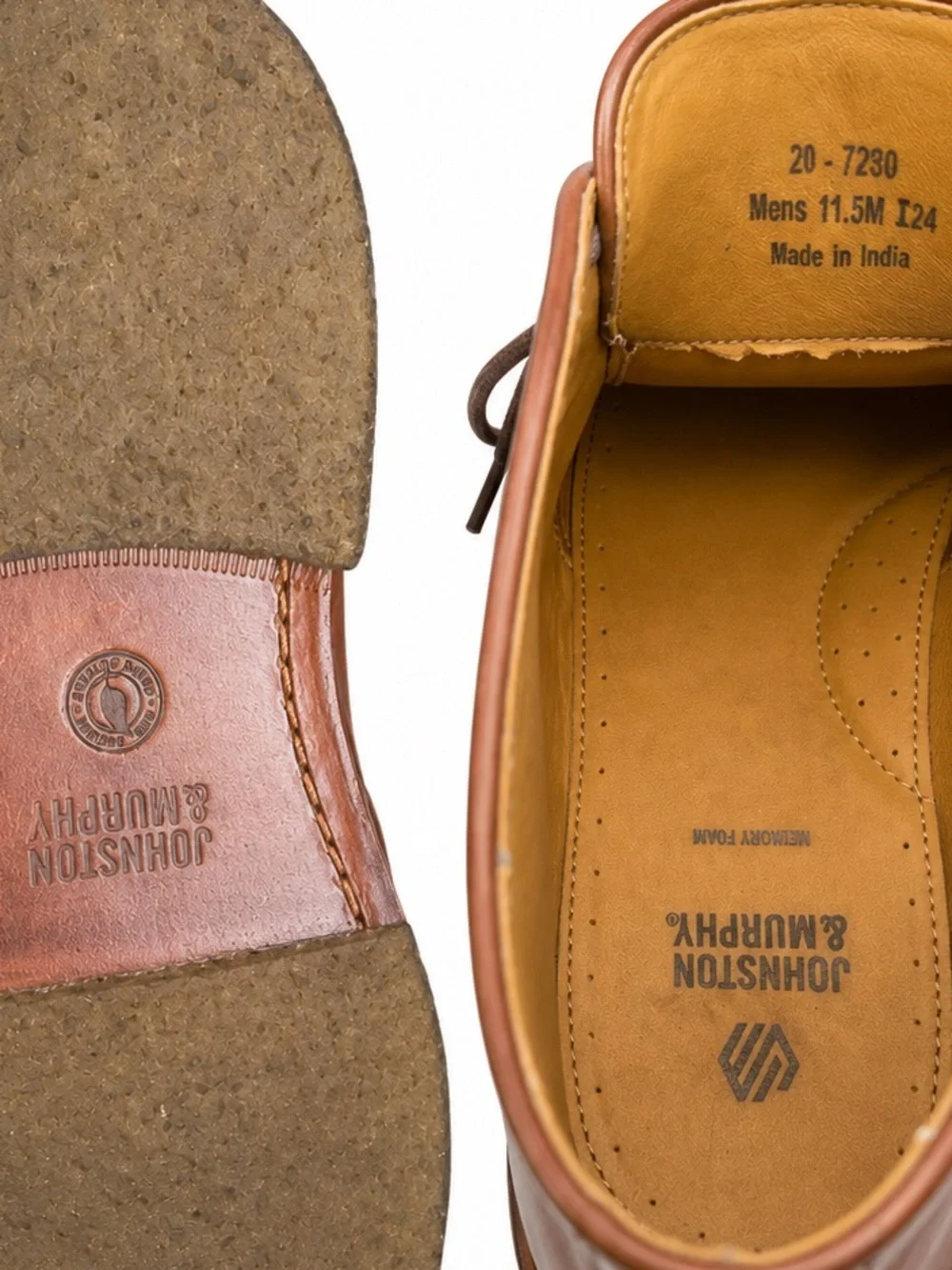 Johnston & Murphy Tan Leather Chukka Boots NWT 11.5 Med